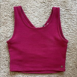 Roxy Red/Raspberry Crop Top